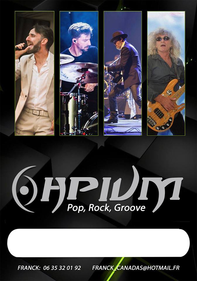 Groupe Ohpium Pop Rock Groove